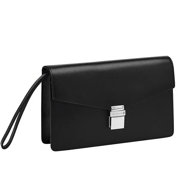 Túi Montblanc Meisterstuck Clutch Bag Màu Đen