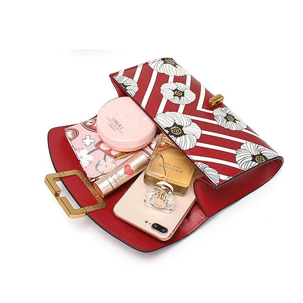 Túi Xách Venuco Madrid F80 - Đỏ Sọc - R13F80