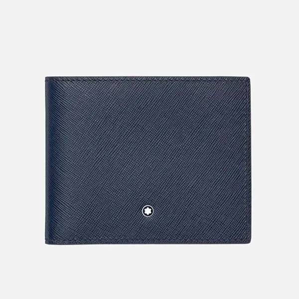Ví Montblanc Sartorial Wallet Màu Xanh - Túi xách - Vua Hàng Hiệu