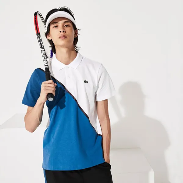 Áo Nam Lacoste Sport Colourblock Ultra Light Cotton Tennis Polo Shirt