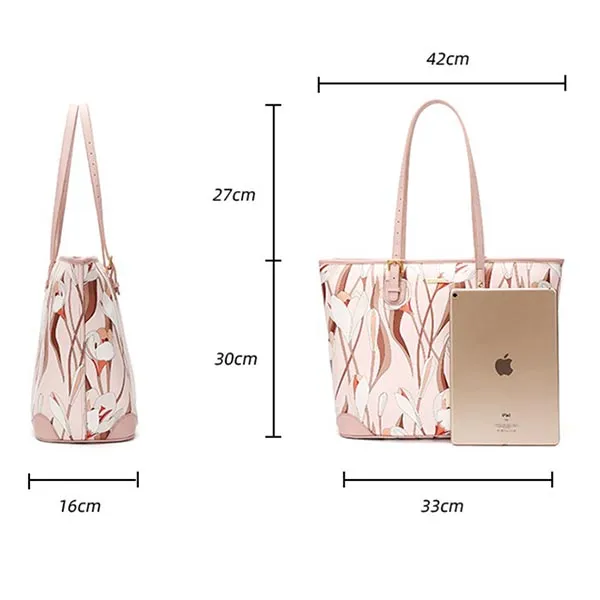 Túi Tote Venuco VNC F38 - Vennus Hồng - P22F38 - Túi xách - Vua Hàng Hiệu