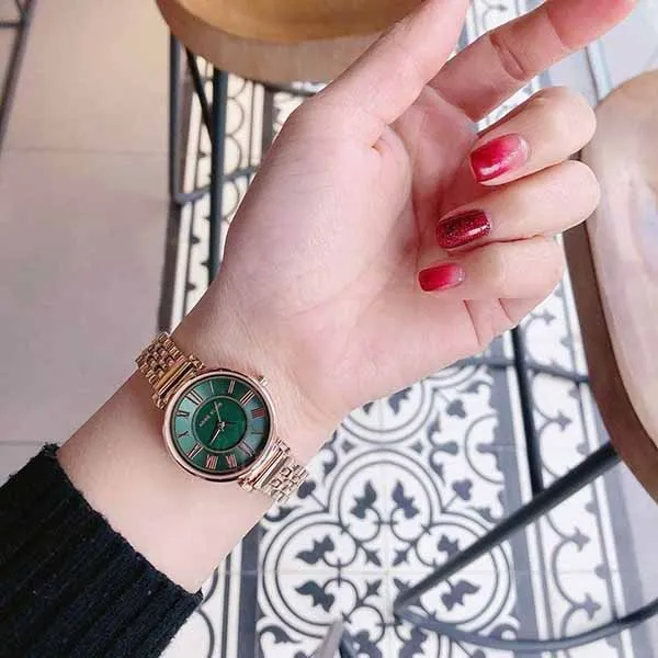 Đồng Hồ Anne Klein Green Dial Ladies Watch AK/2158GNRG - Đồng hồ - Vua Hàng Hiệu