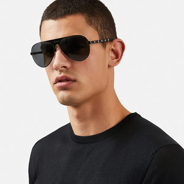 Kính Mát Versace Medusina Pilot Sunglasses