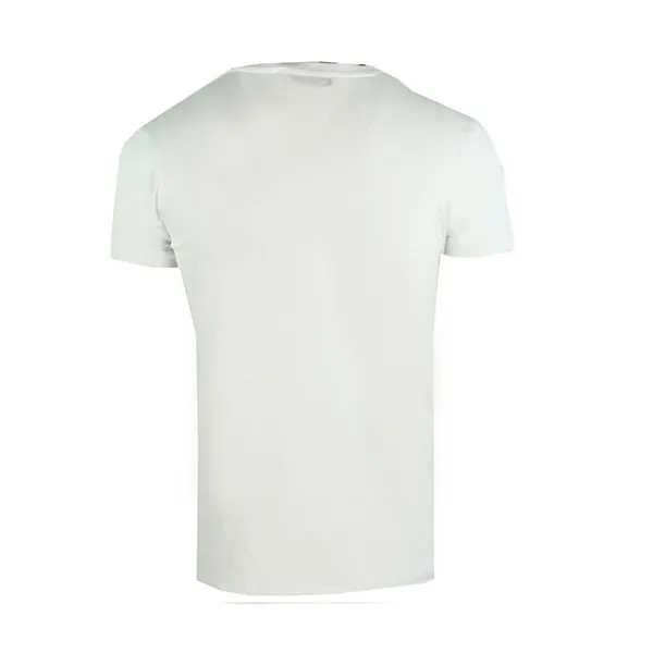 Áo Phông Roberto Cavalli RC Serpent Logo T-shirt Blanc Màu Trắng Size M - 3