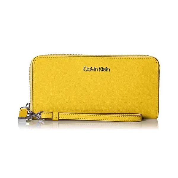 Ví Cầm Tay Calvin Klein CK Key Item Saffiano Large Continental Zip Around Wallet - Túi xách - Vua Hàng Hiệu