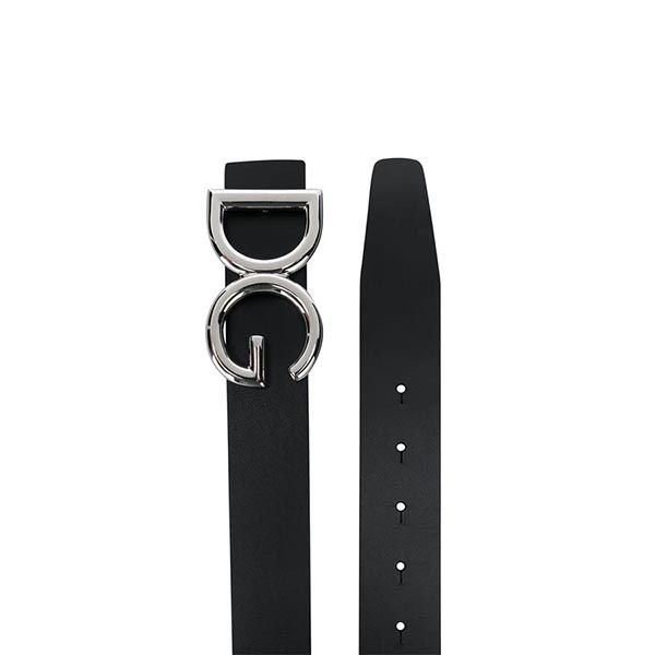 Thắt Lưng Dolce & Gabbana D&G Logo Buckle Belt Màu Đen Size 100 - 3