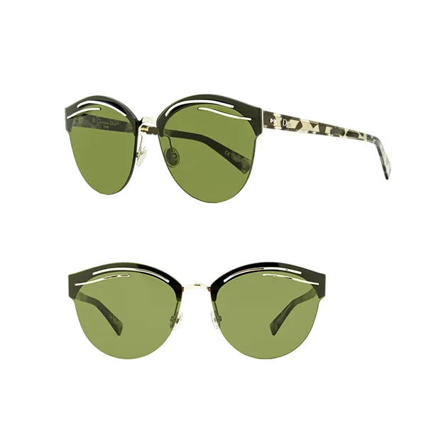 Kính Mát Dior Limited Edition Sunglasses Dioremprise YL7QT Silver/Gray Havana 63mm - Kính mắt - Vua Hàng Hiệu