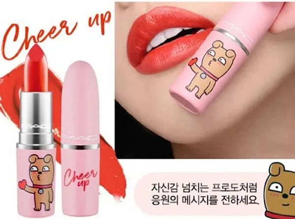 Son MAC Here’s A Hug Đỏ Cam Trầm - Kakao Friends Limited - Son Môi - Vua Hàng Hiệu