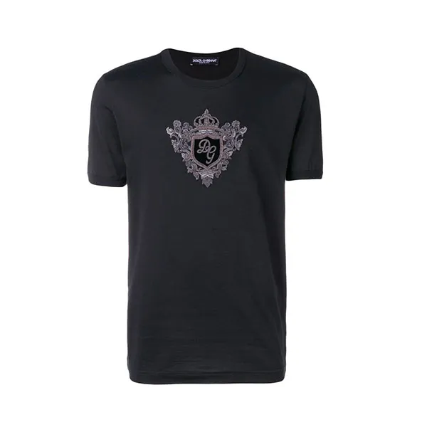 Áo Phông Nam Dolce & Gabbana D&G Vintage Logo T-Shirt Màu Đen