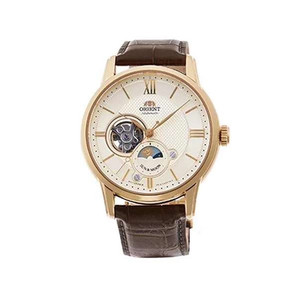 Đồng Hồ Nam Orient Sun And Moon Open Heart RA-AS0004S