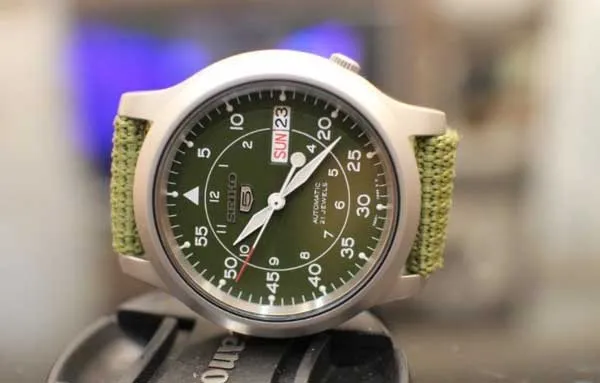 Top 5 đồng hồ Seiko quân đội máy Automatic đáng dùng nhất cho Nam