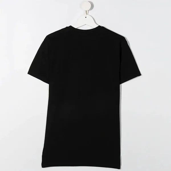 Áo Phông Dsquared2 Kids Logo-Print Short-Sleeve T-Shirt Màu Đen - Thời trang - Vua Hàng Hiệu