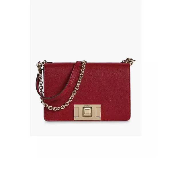 Túi Đeo Chéo Furla Mimi Mini Leather Cross Body Bag Ciliegia