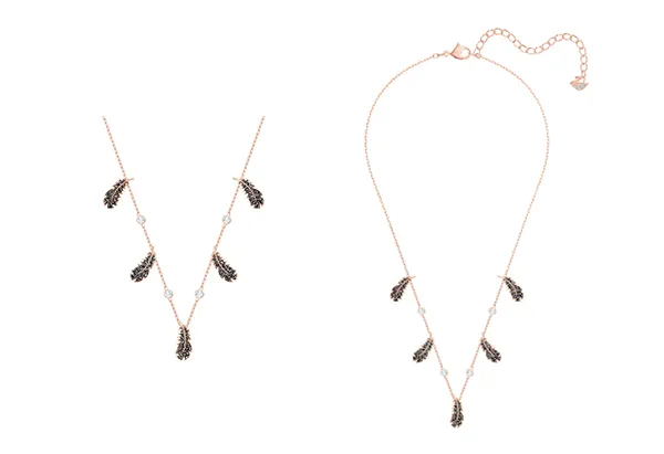 Dây Chuyền Swarovski Naughty Chokerblack, Rose-Gold Tone Plated - Trang sức - Vua Hàng Hiệu