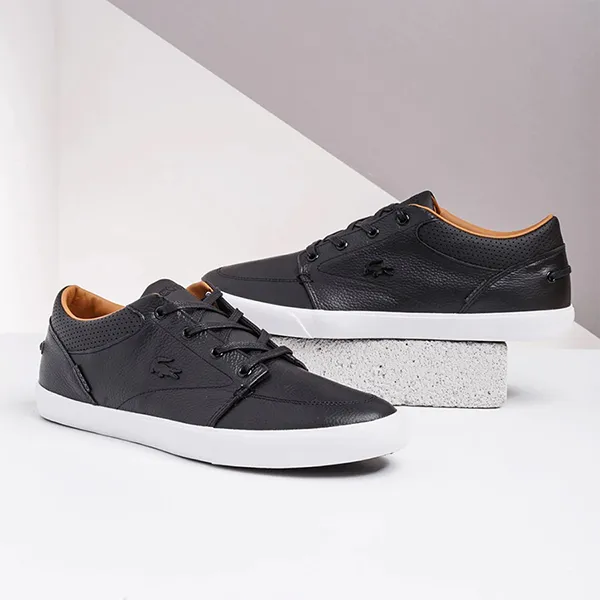 Giày Lacoste Bayliss VULC Prm Màu Đen Size 40