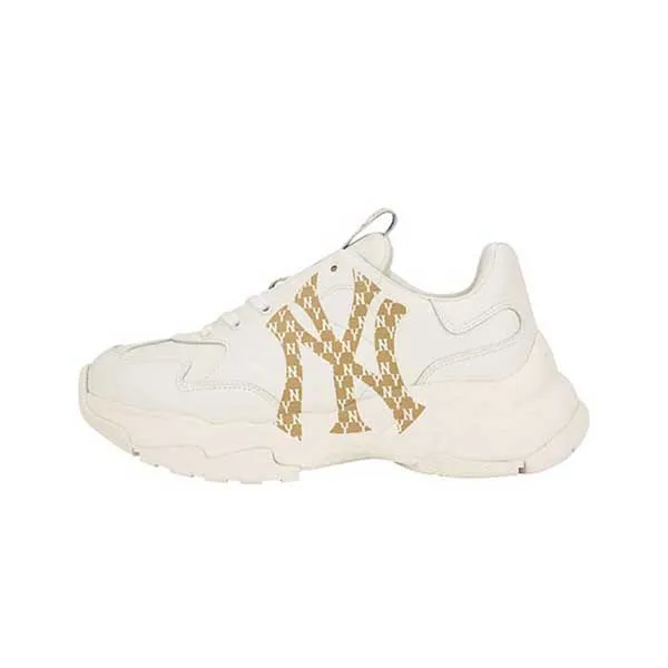 Giày Sneaker MLB Bigball Chunky Mono LT Màu Trắng Size 230 - Giày - Vua Hàng Hiệu