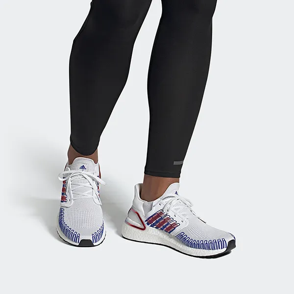 Giày Thể Thao Adidas Ultraboost 20 USA Màu Trắng