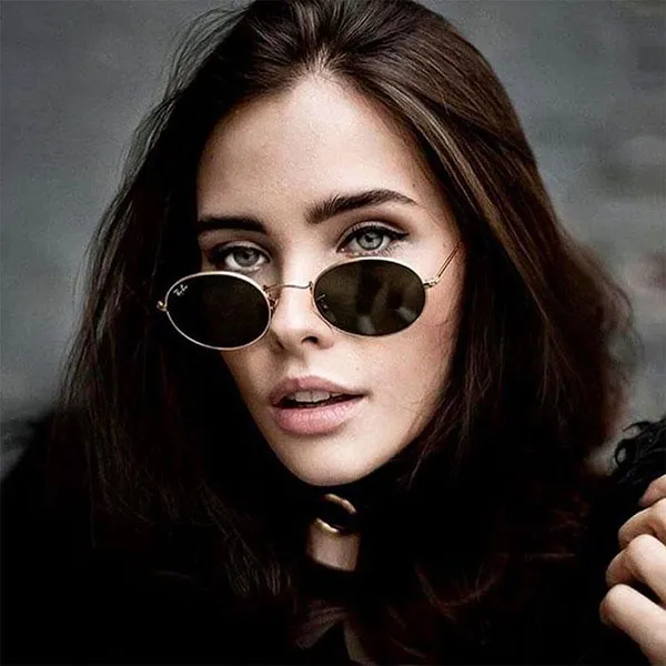 Kính Mát Rayban Round Oval RB3547N 001 54-21 Xanh Green Size 54