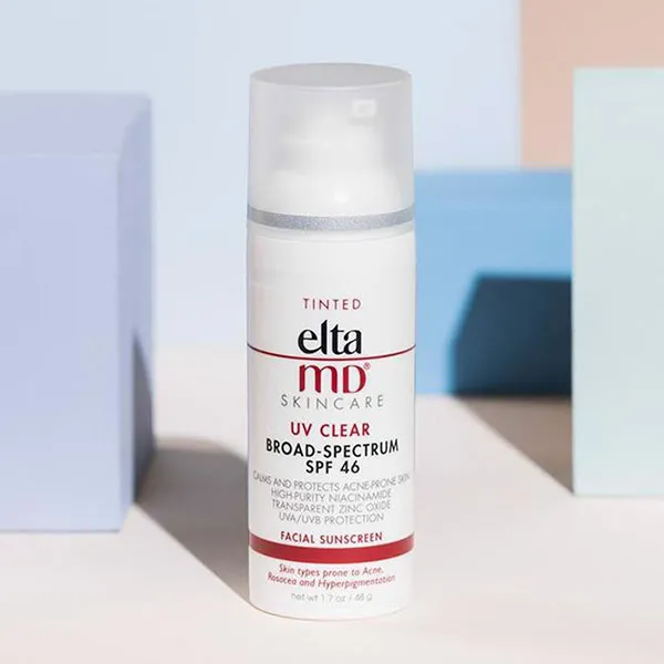Kem chống nắng EltaMD UV Clear Tinted Broad-Spectrum SPF 46 (có màu) 48g - Kem chống nắng - Vua Hàng Hiệu