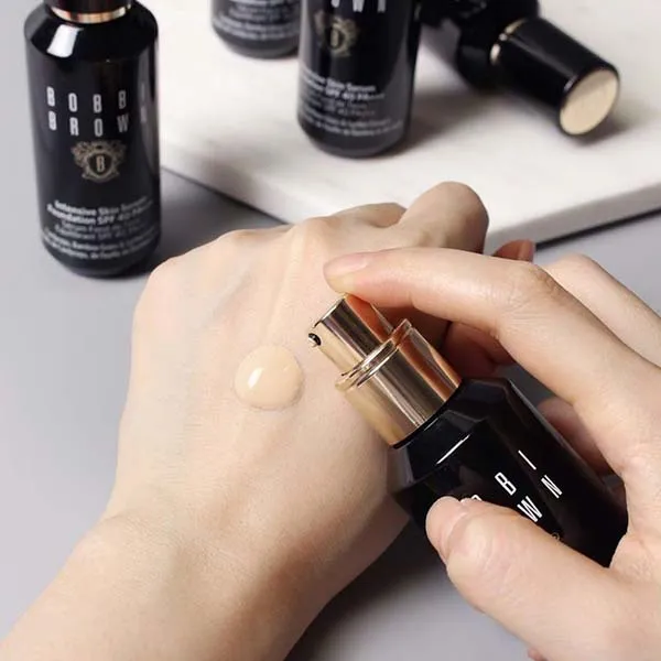 Kem Nền Serum Bobbi Brown Intensive Skin Serum Foundation SPF40 PA+++ Tone Porcelain N-012 30ml
