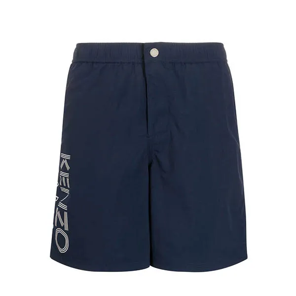 Quần Shorts Kenzo Logo-Printed Swim Shorts Màu Xanh Navy Size S - Thời trang - Vua Hàng Hiệu