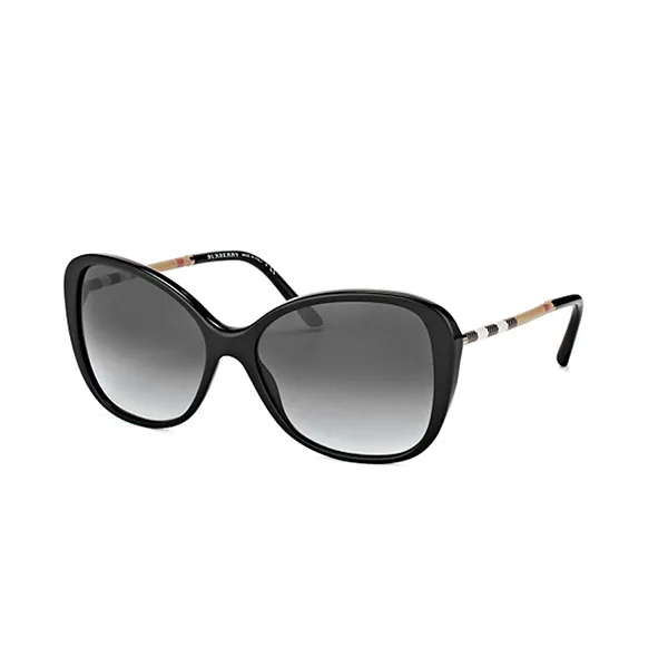 Kính Mát Burberry BE 4235Q 3001/8G 57016 140 3N Black Màu Đen