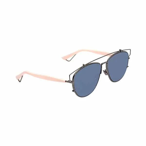 Kính Mát Dior Dark Blue Geometric Ladies Sunglasses DIORTECHNOLOGIC 1UR/A9 57