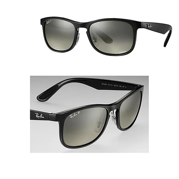 Kính Mát Rayban Chromance RB4263 601/5J 55-18 Polarized Đen - Kính mắt - Vua Hàng Hiệu