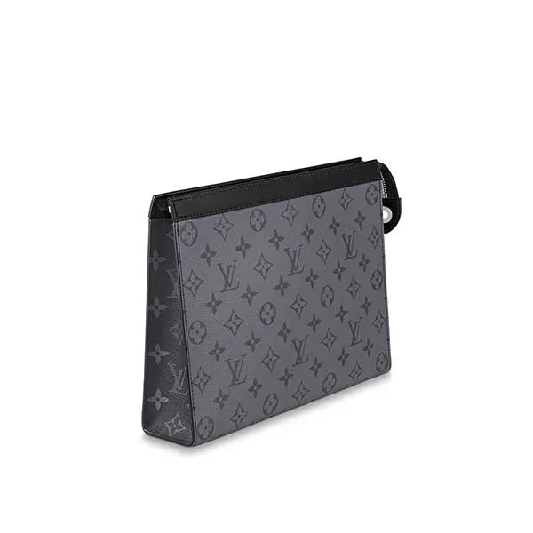 Túi Cầm Tay Nam Louis Vuitton LV Pochette Voyage MM Monogram (M69535) N-YT