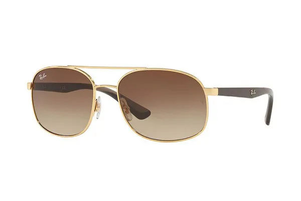 Kính Mát Rayban RB3593-001/13 Màu Nâu - Kính mắt - Vua Hàng Hiệu