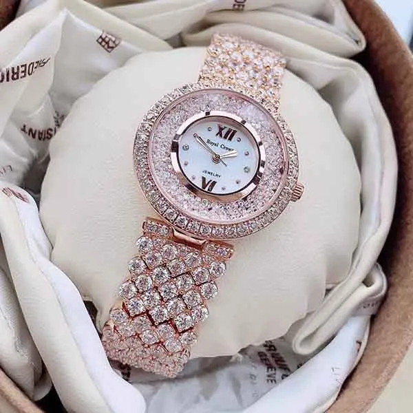 Đồng Hồ Royal Crown Tone Rose 2606T - Đồng hồ - Vua Hàng Hiệu