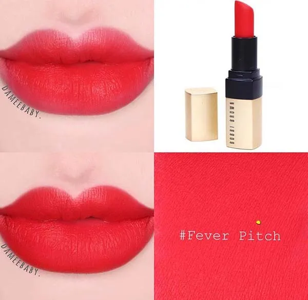Son Bobbi Brown Luxe Matte Màu Fever Pitch Màu Đỏ Cam - Son Môi - Vua Hàng Hiệu
