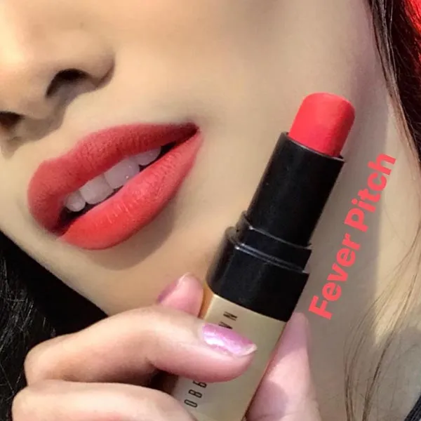 Son Bobbi Brown Luxe Matte Màu Fever Pitch Màu Đỏ Cam - Son Môi - Vua Hàng Hiệu