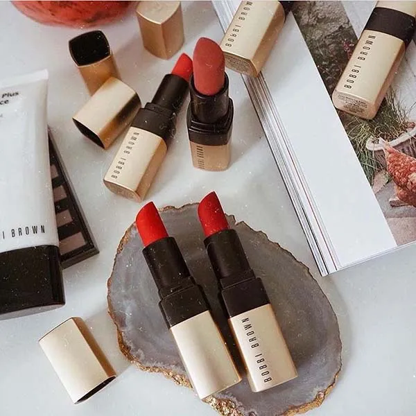 Son Bobbi Brown Luxe Matte Cheeky Peach Màu Hồng Đào - Son Môi - Vua Hàng Hiệu