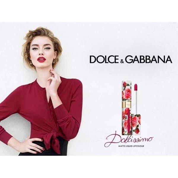 Son Dolce & Gabbana Dolcissimo Matte Liquid Lip Colour 09 Màu Đỏ Cherry - 2