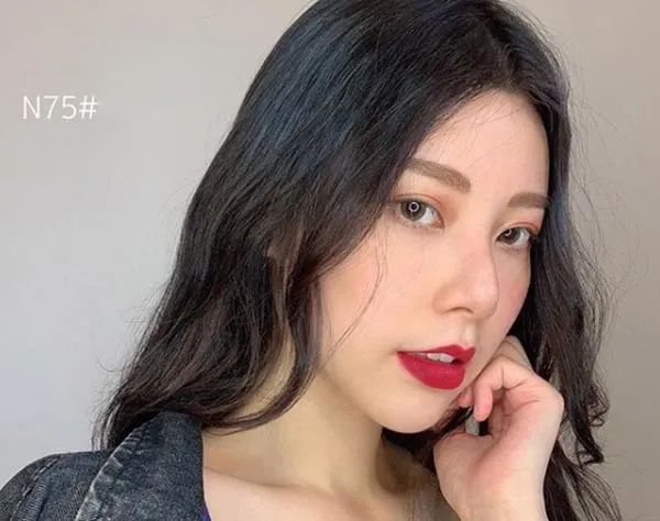 Son Guerlain Rouge G De The Matte Lipstick N75 Màu Đỏ Bordeaux