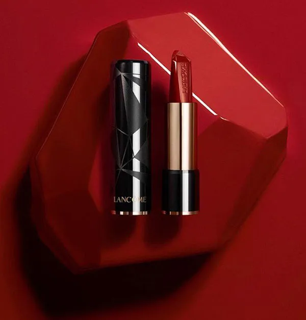 Son Lancôme L’absolu Rouge Ruby Cream Limited Edition 481 Pigeon Blood Ruby Màu Đỏ Bordeaux - Son Môi - Vua Hàng Hiệu