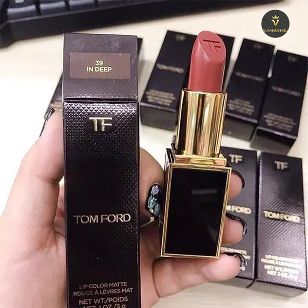 Son Tom Ford In Deep 39 Màu Đỏ Nâu - Son Môi - Vua Hàng Hiệu