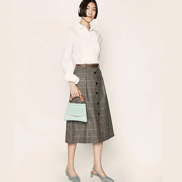 Túi Cầm Tay Nữ Charles & Keith CNK Acrylic Handle Sculptural Bag 50781168 Màu Xanh Ngọc