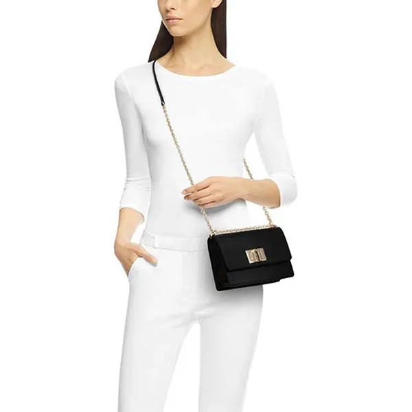 Túi Xách Furla 1927 Mini Crossbody Nero Màu Đen