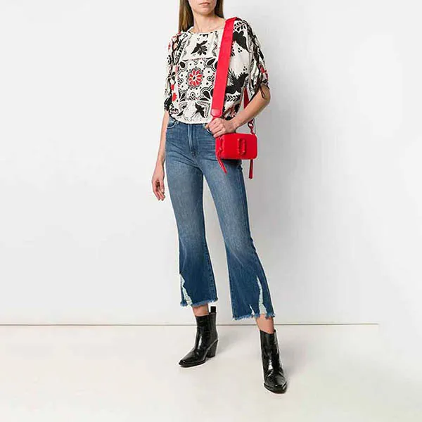 Túi Đeo Chéo Marc Jacobs The Snapshot Camera Bag Màu Đỏ - Túi xách - Vua Hàng Hiệu