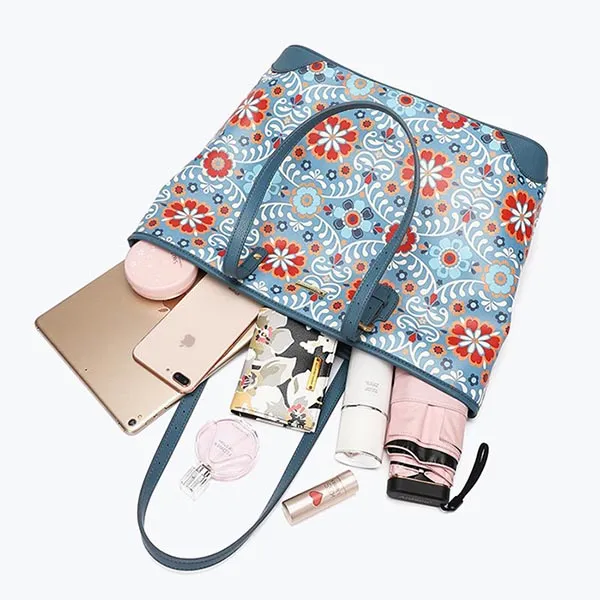 Túi Tote Venuco VNC F38 - Xanh Da Trời - B38F38 - Túi xách - Vua Hàng Hiệu