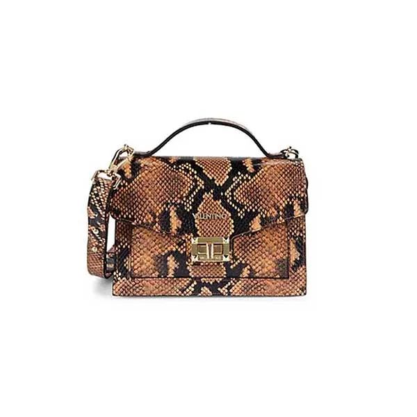 Túi Xách Valentino Titti Snakeskin Embossed Leather Crossbody Bag - Túi xách - Vua Hàng Hiệu