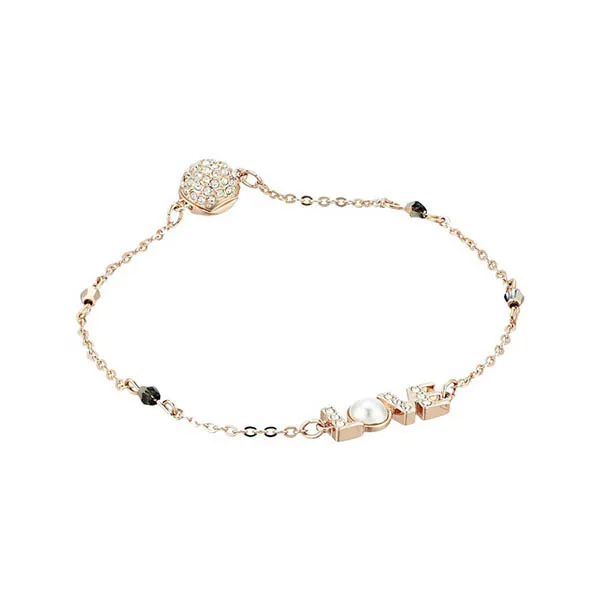 Vòng Đeo Tay Swarovski White Remix Collection Love Bracelet