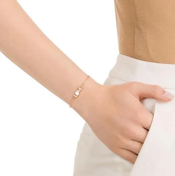 Vòng Đeo Tay Swarovski White Remix Collection Love Bracelet