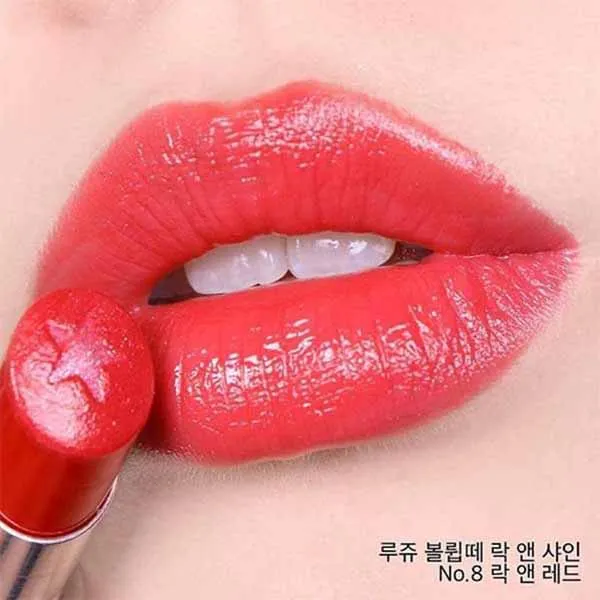 Son Dưỡng Yves Saint Laurent YSL Rouge Volupte Rock’N Shine 08 Rock'n Red Màu Đỏ Hồng