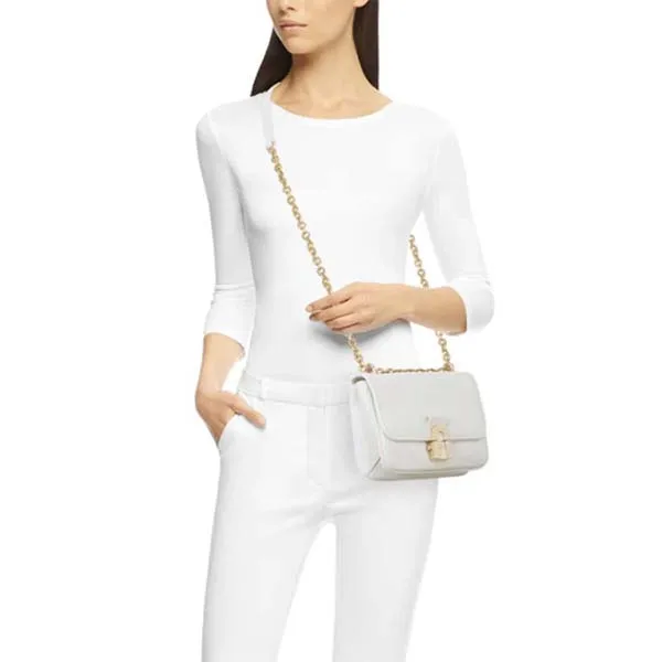 Túi Xách Furla Cosy Mini Shoulder Bag Talco H Màu Xám