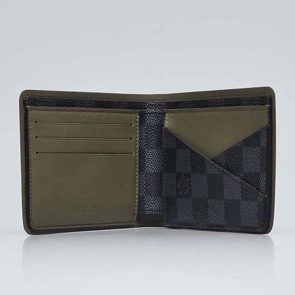 Ví Nam Louis Vuitton LV Damier Graphite Canvas Multiple Wallet