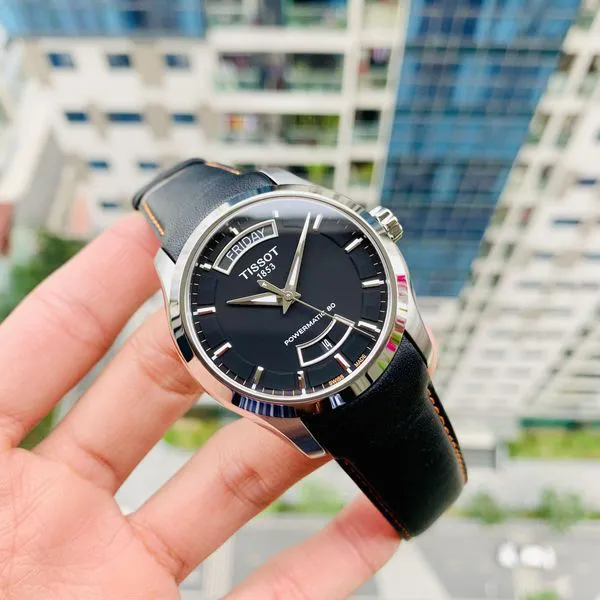 Đồng Hồ Nam Tissot Couturier Automatic Black Dial Men's Watch T035.407.16.051.03 - Đồng hồ - Vua Hàng Hiệu