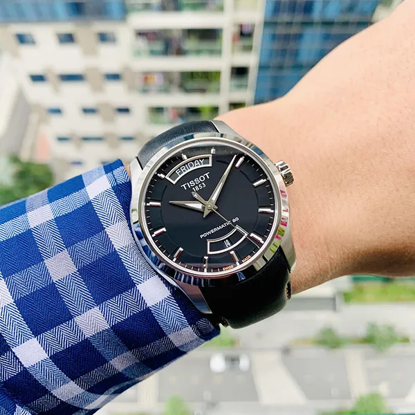 Đồng Hồ Nam Tissot Couturier Automatic Black Dial Men's Watch T035.407.16.051.03 - Đồng hồ - Vua Hàng Hiệu